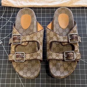 GUCCI MEN’S CLOTH SANDALS SZ. 11